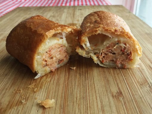 9E48EFF8 72E7 419D BE1A 9C0AFA607AEE scaled Chicken sausage roll
