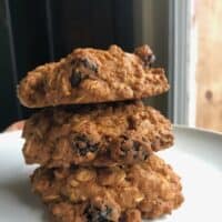 Cookies oatmeal raisin ginger
