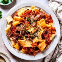 lamb ragu image Lamb ragout